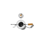 Wood-Handled Pouring Kettle - Image 4