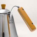 Wood-Handled Pouring Kettle - Image 3
